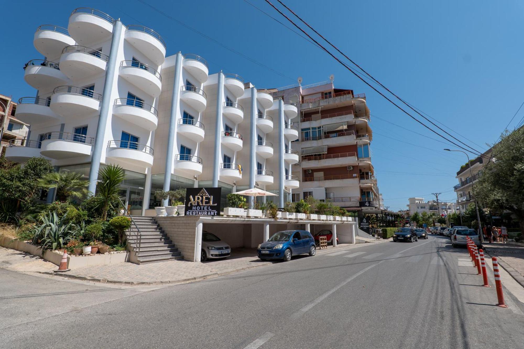 Arel Hotel Sarandë Exterior foto