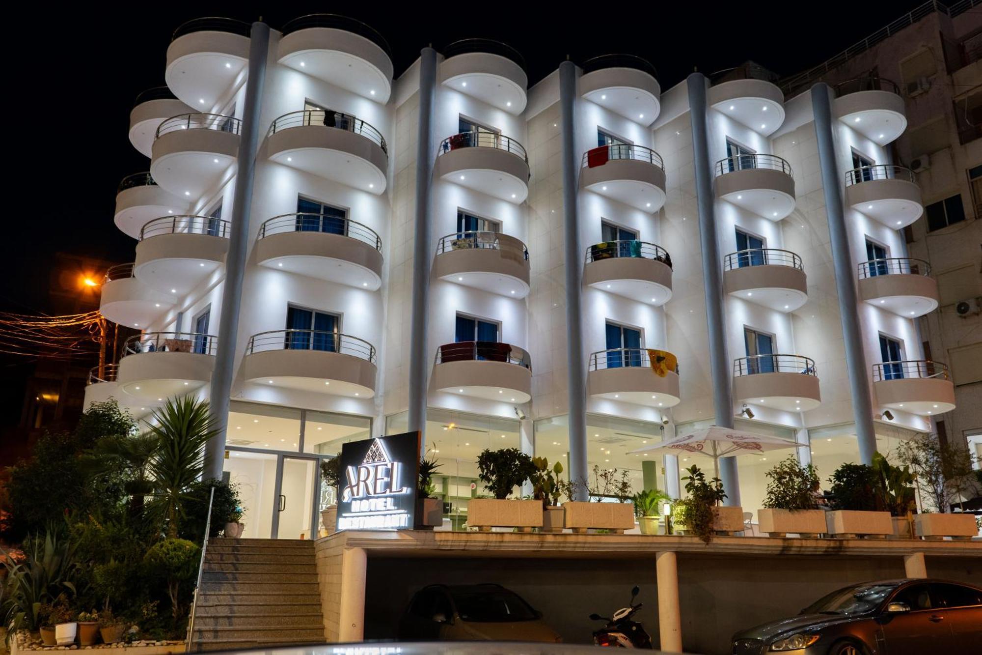 Arel Hotel Sarandë Exterior foto